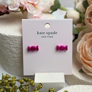 KATE SPADE Earring Stud Pink Candy Shop Candies Authentic NWT